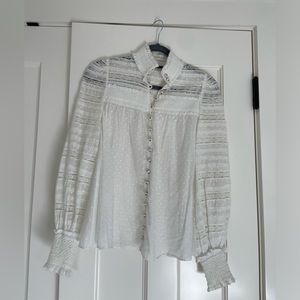 White Zimmermann Blouse 0P